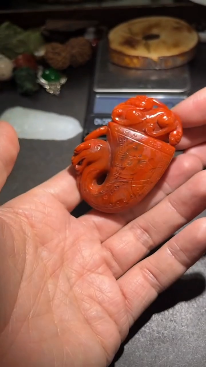 颈饰未镶嵌南红玛瑙pz260101-35