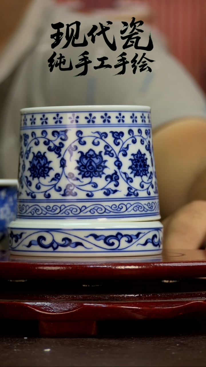 杯子纯手工手绘瓷瓷