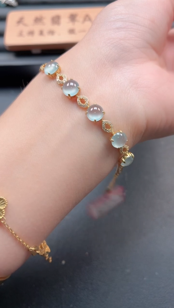 银S925镶嵌戒指翡翠1111111