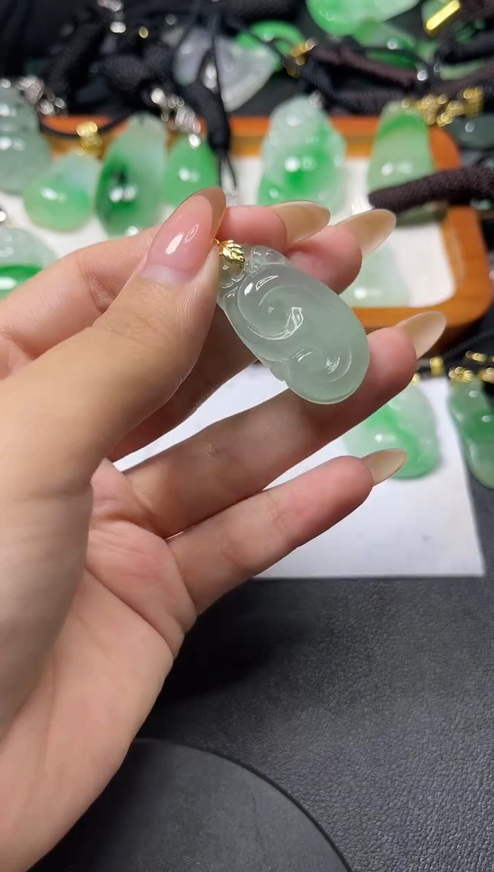 颈饰未镶嵌翡翠所见即所得 一图一物