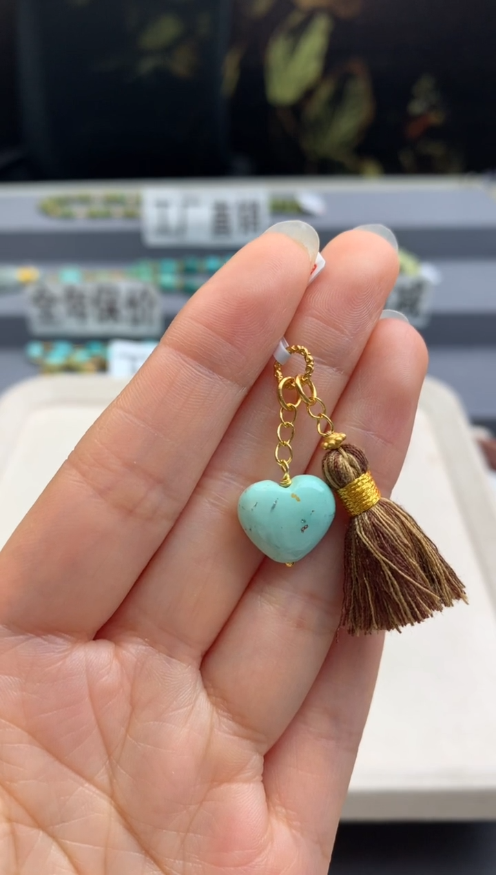 未镶嵌绿松石提溜茜.A258