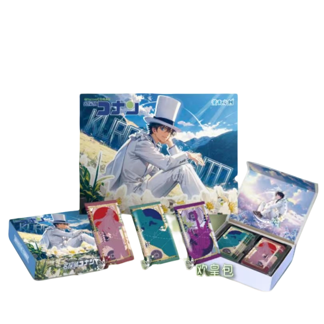 【拆盒】《萤火文创》名侦探柯南拾趣春光系列盲盒卡牌收藏