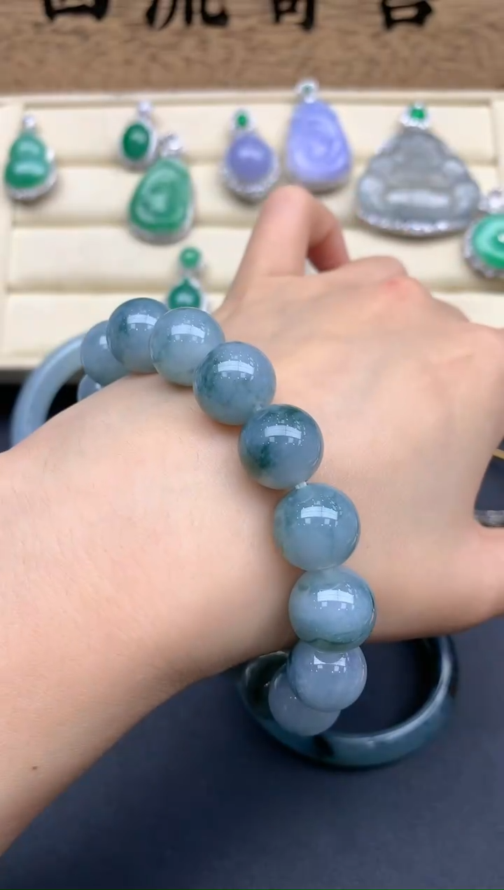 【闪购商品】翡翠手串未镶嵌323--中国好珍宝