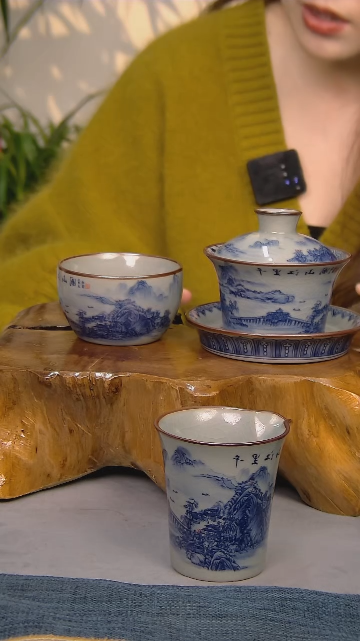 【闪购商品】简装家用款3件套 陶瓷家用茶具系列
