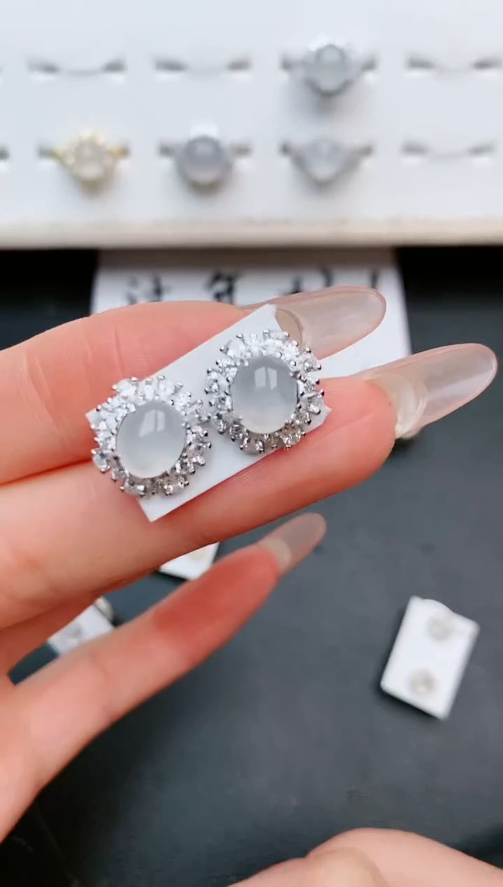 【闪购商品】翡翠戒指银S925镶嵌....