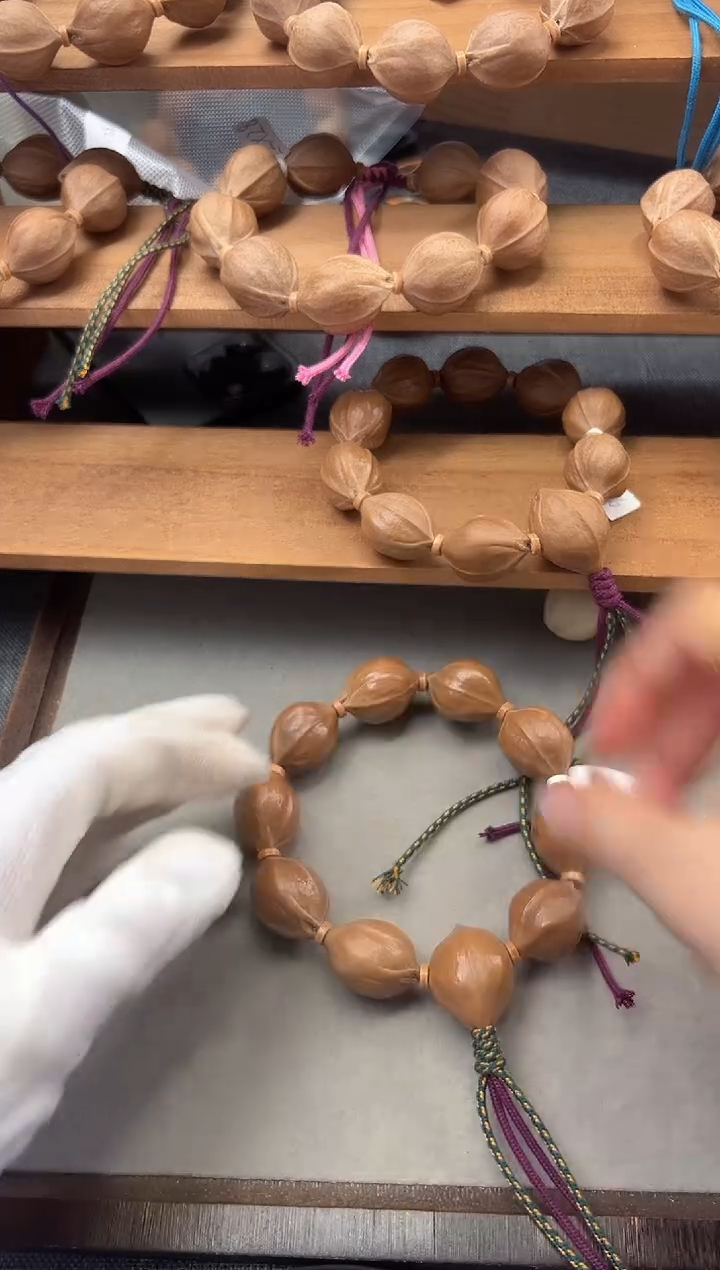 橄榄核手串20-26梅林铁核九籽