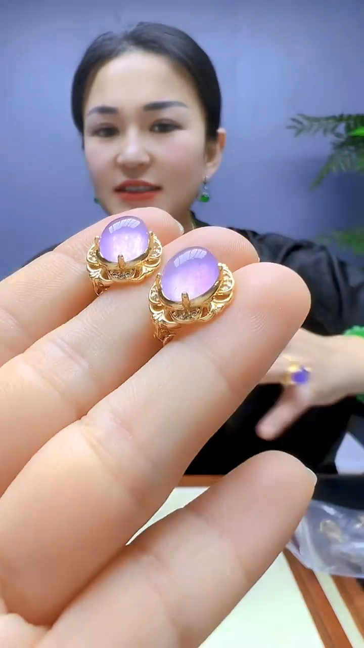 【闪购商品】翡翠颈饰14K金镶嵌颈饰