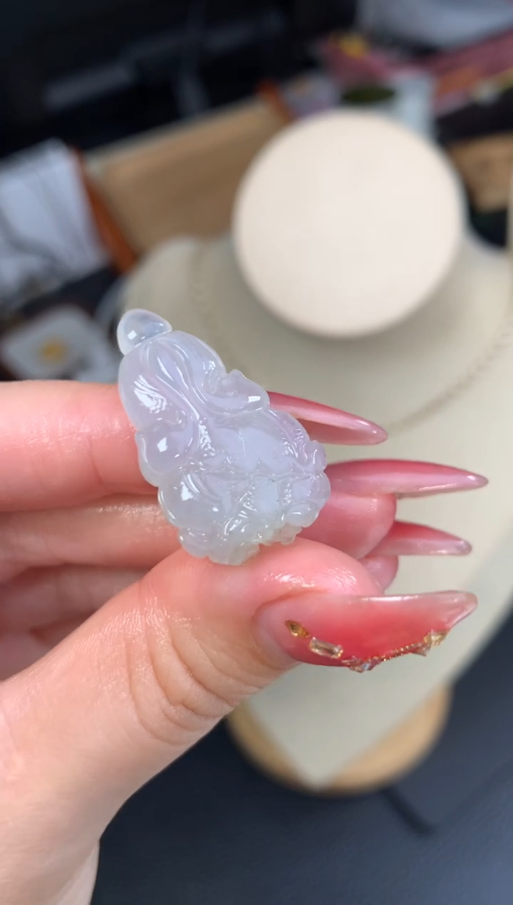 未镶嵌定制翡翠白菜