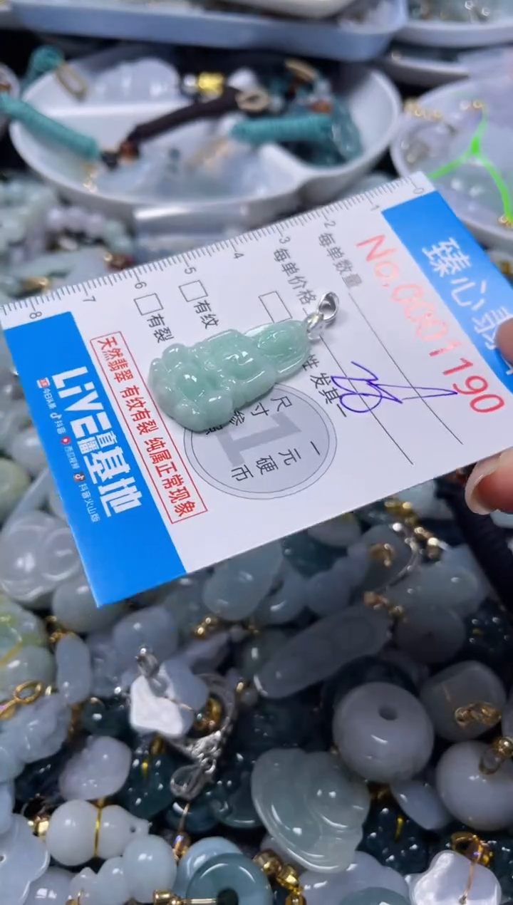 颈饰未镶嵌翡翠1190