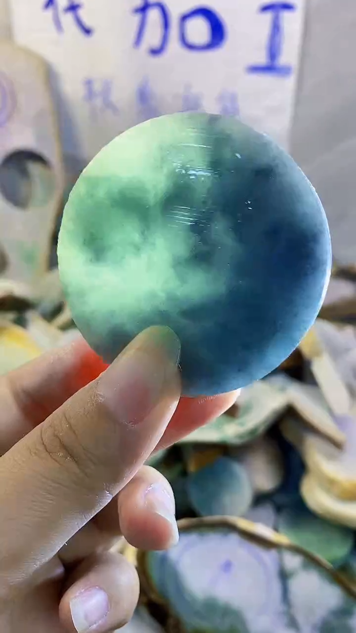 裸石翡翠纯天然翡翠A货17