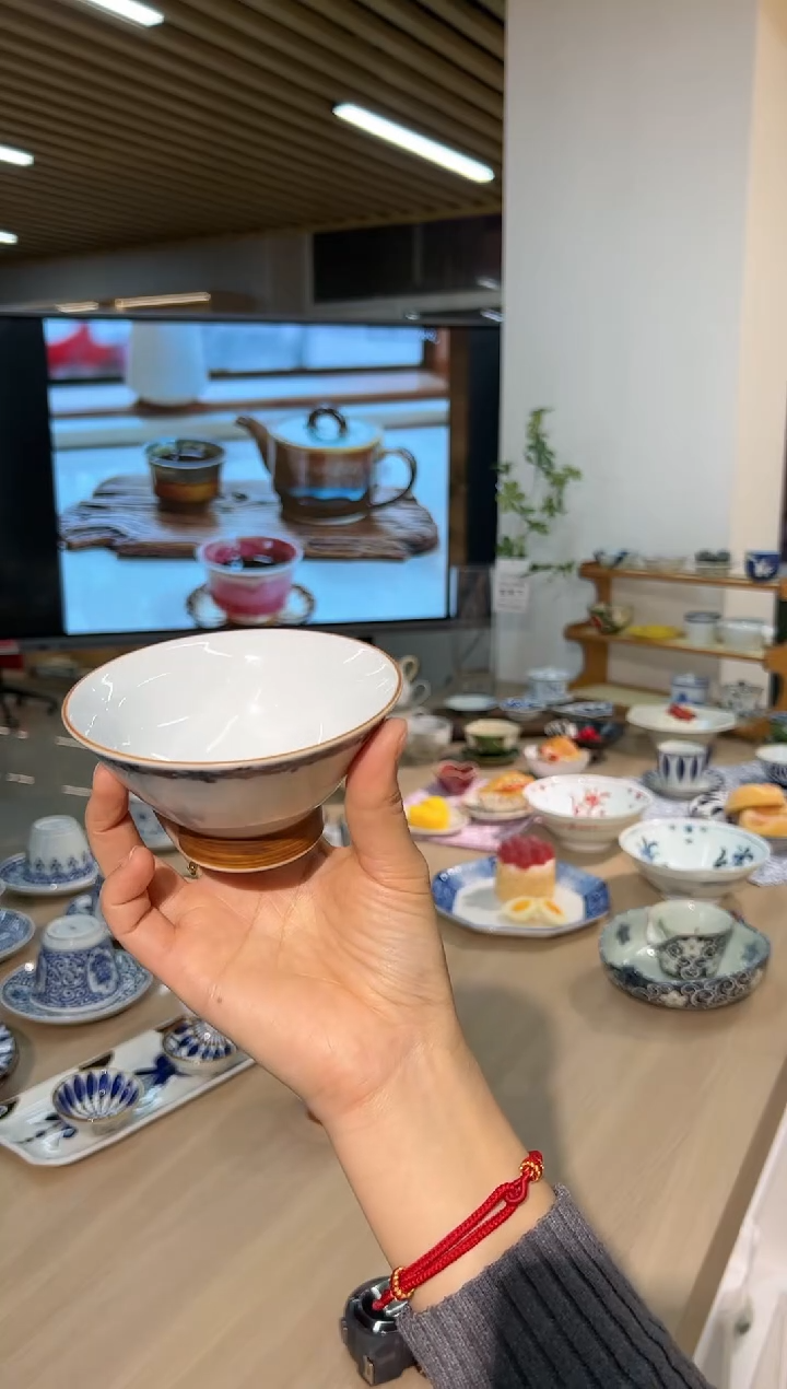 【闪购商品】瓷片濃線紋 姫碗濃線紋 姫碗
