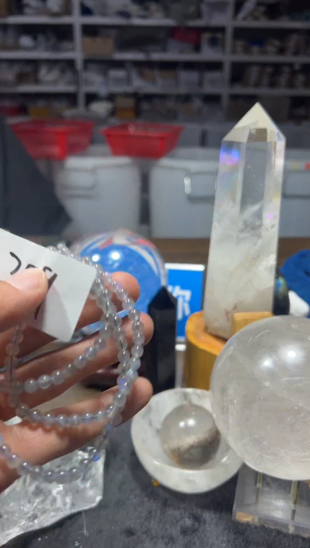 未镶嵌珠宝半成品水晶安*嘻309