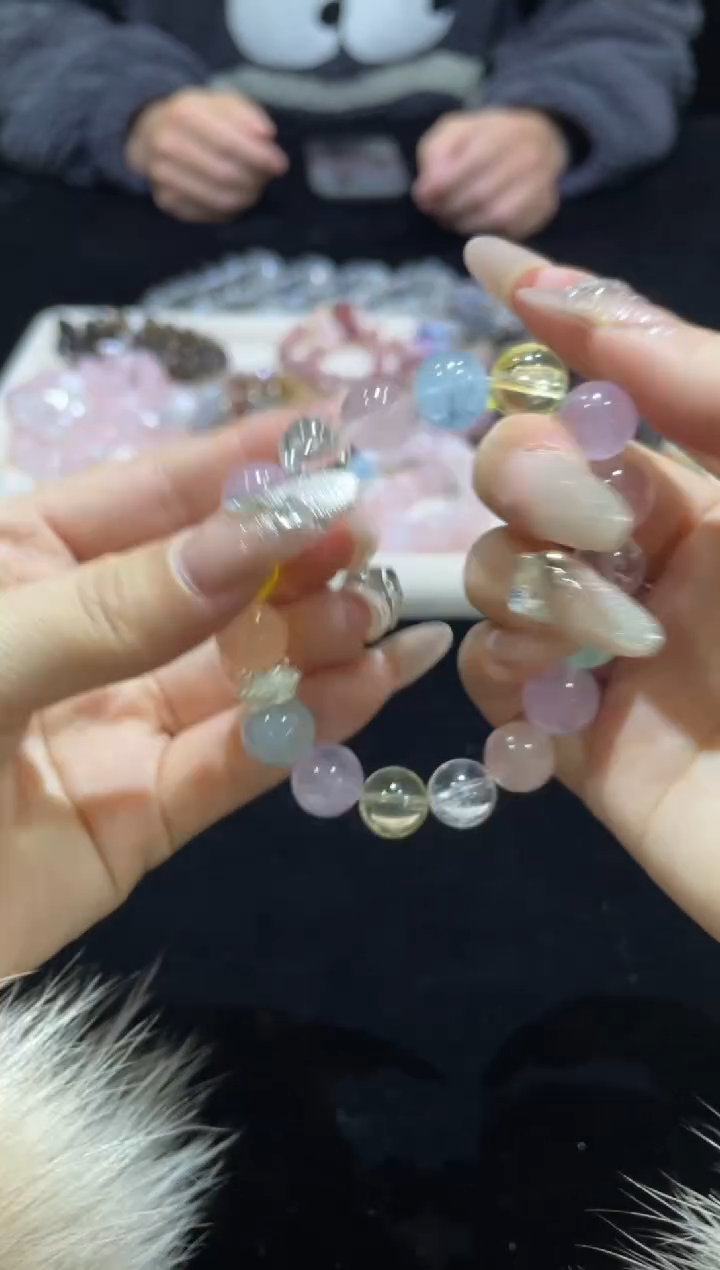 【闪购商品】烟晶手链合金2浮力007