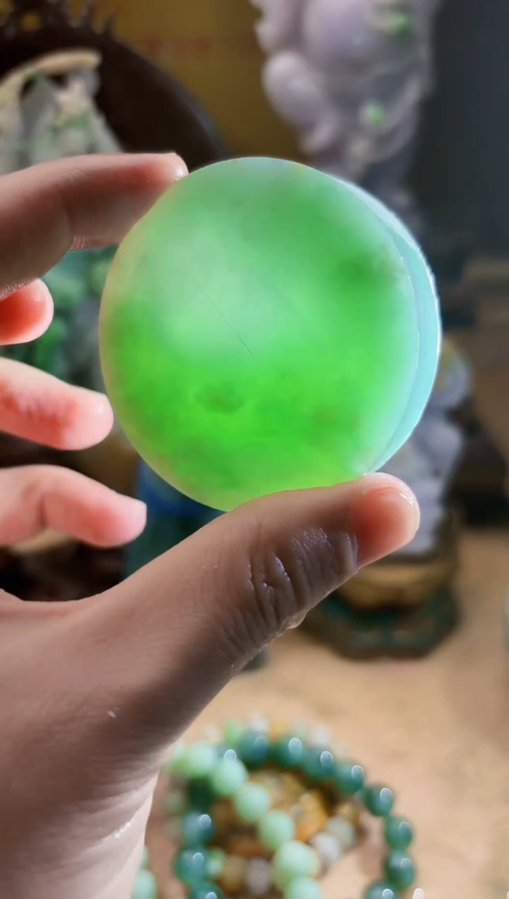 未镶嵌挂件翡翠A货张麦9600