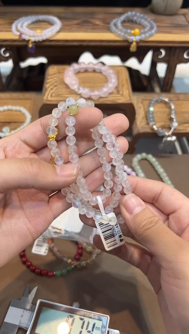 【闪购商品】长石手串未镶嵌@@手饰