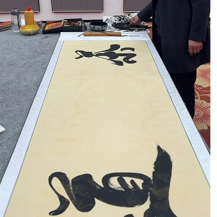 橱窗展示/艺品文化展厅/刘本良老师/宣纸书法 /纯手绘