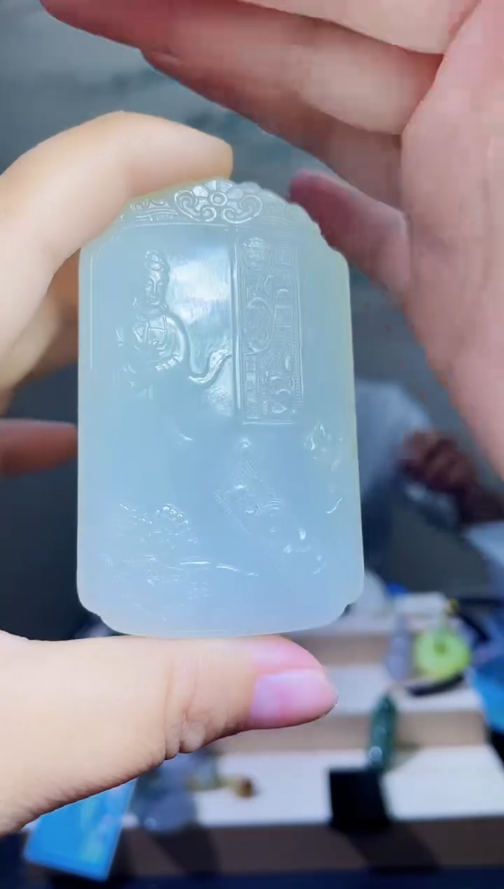 颈饰未镶嵌和田玉1