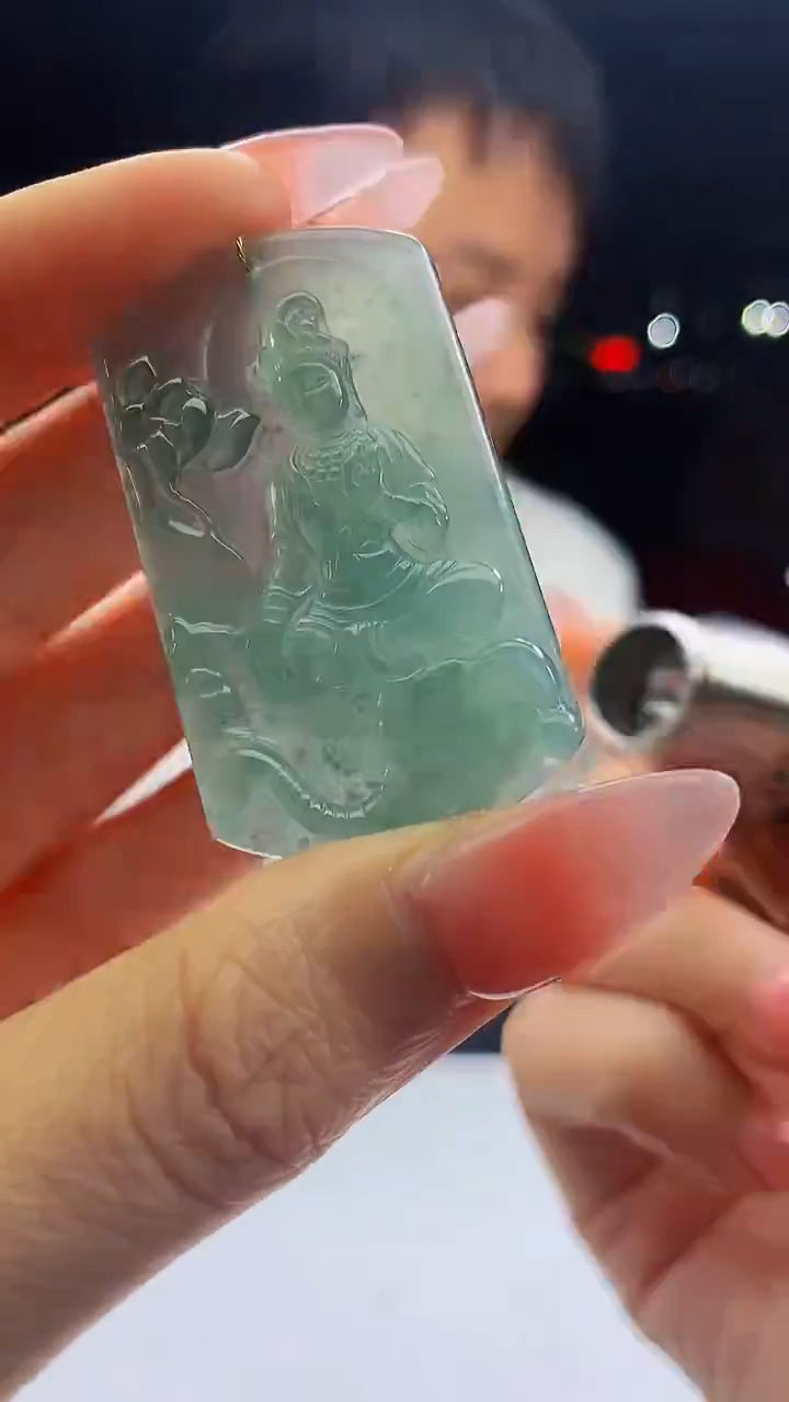 未镶嵌定制翡翠滚****°天然A货翡翠