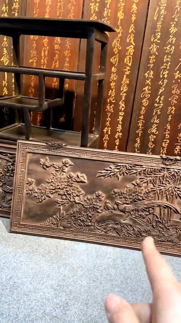 【闪购商品】木A622紫檀雕刻一直播间为准