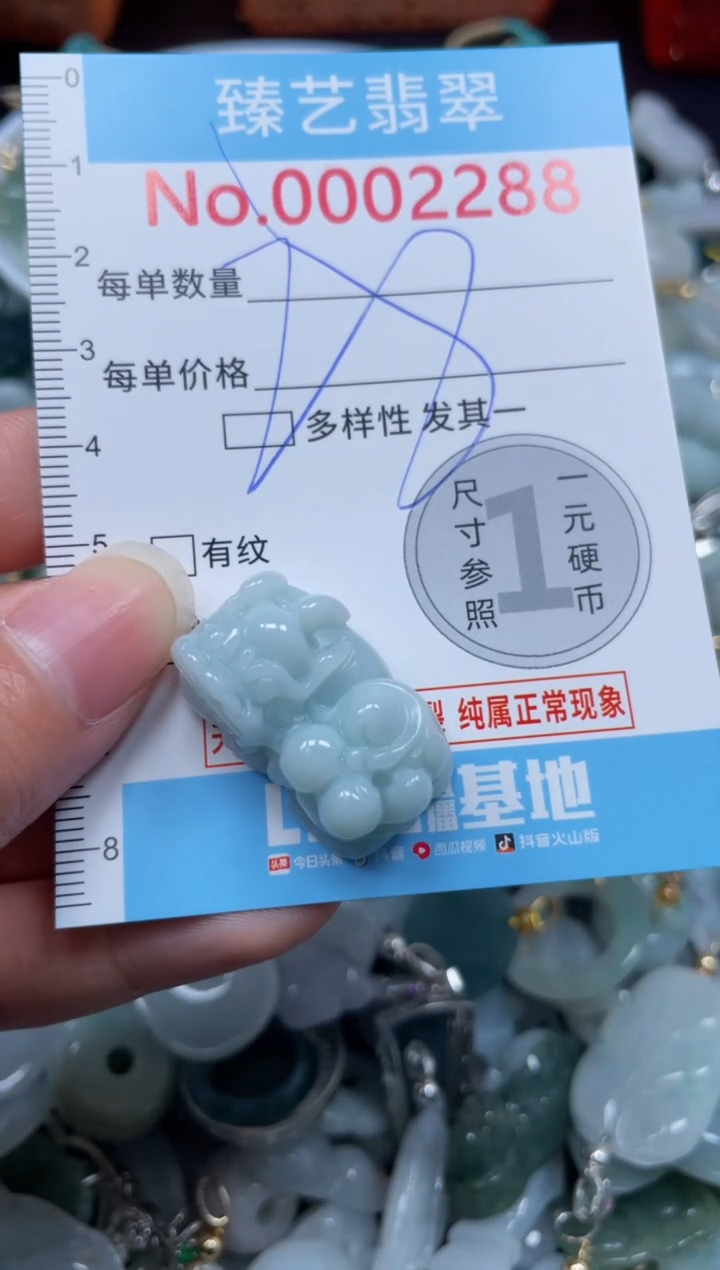 颈饰未镶嵌翡翠2288