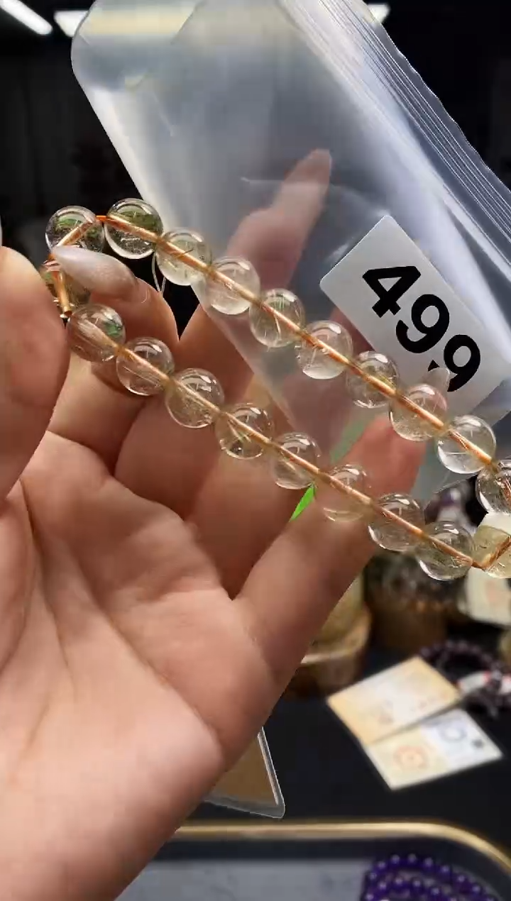 水晶手串未镶嵌手串499