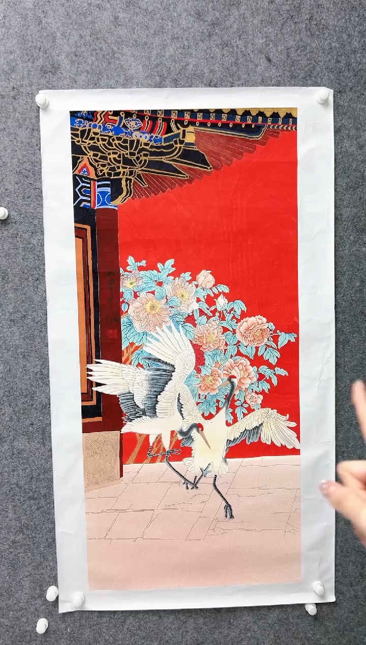 【闪购商品】绘画李纲-8平尺-国画