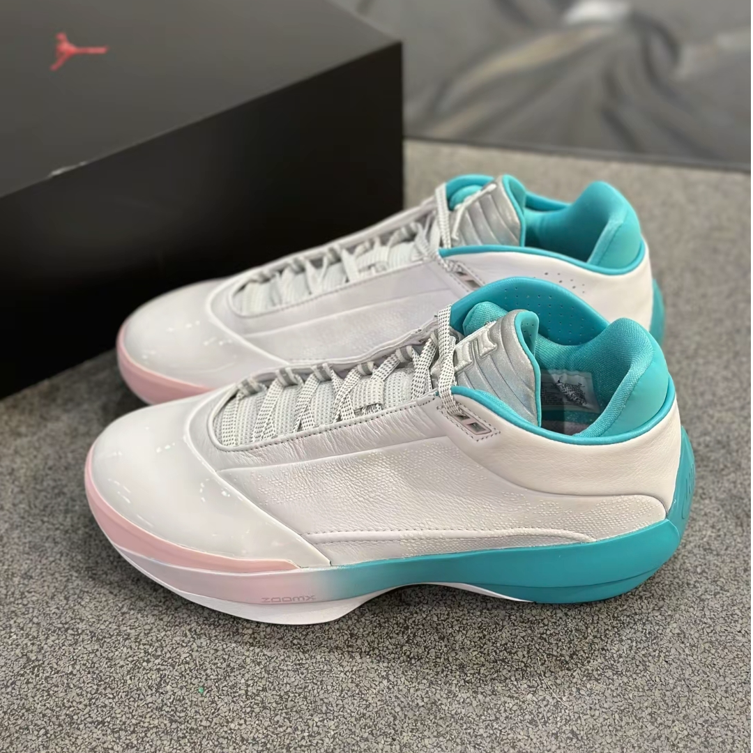 NikeJordan官方AJ40 PF男子实战篮球鞋新款IQ5380-100郭艾伦配色