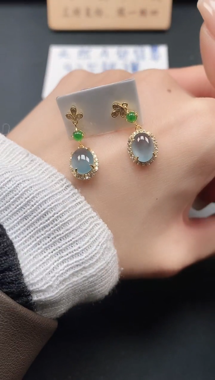 银S925镶嵌戒指翡翠1111111