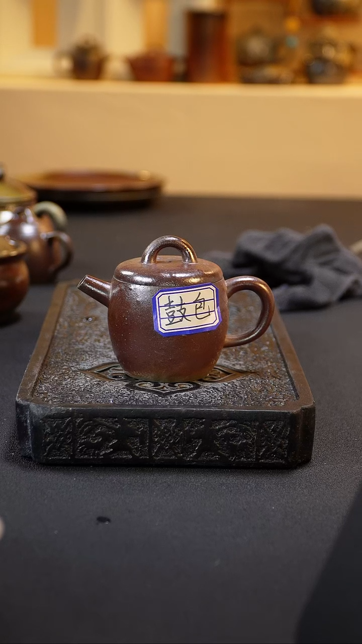 紫砂柴烧纯自然柴烧