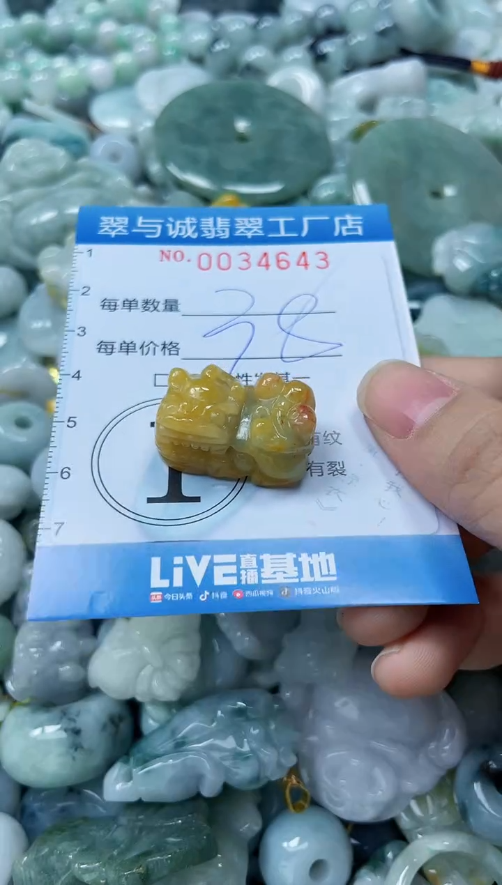 【闪购商品】翡翠颈饰未镶嵌闪购0034643