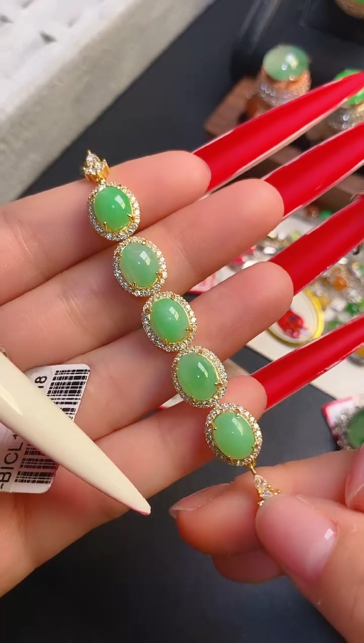 银S925镶嵌戒指翡翠用****2天然