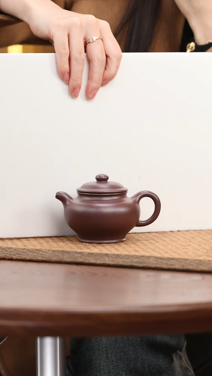 茶壶紫砂紫泥大亨掇只150cc左右