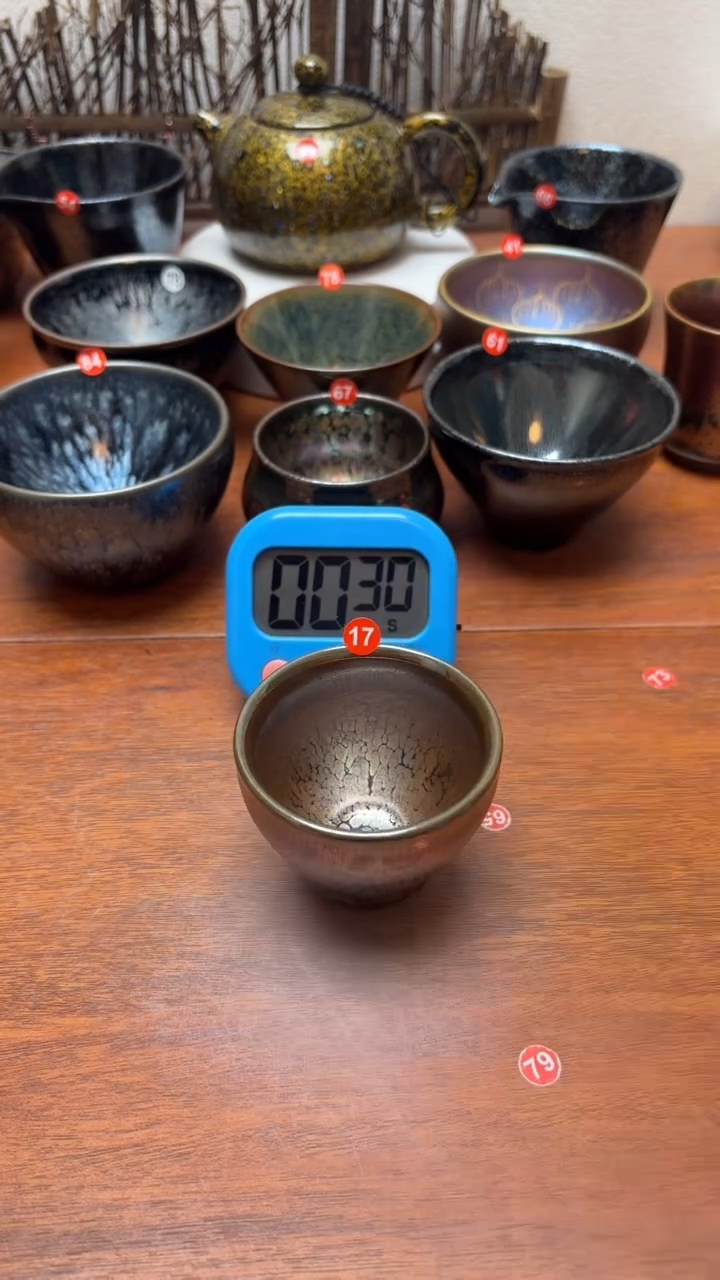 【闪购商品】茶盏17号建盏工匠茶器