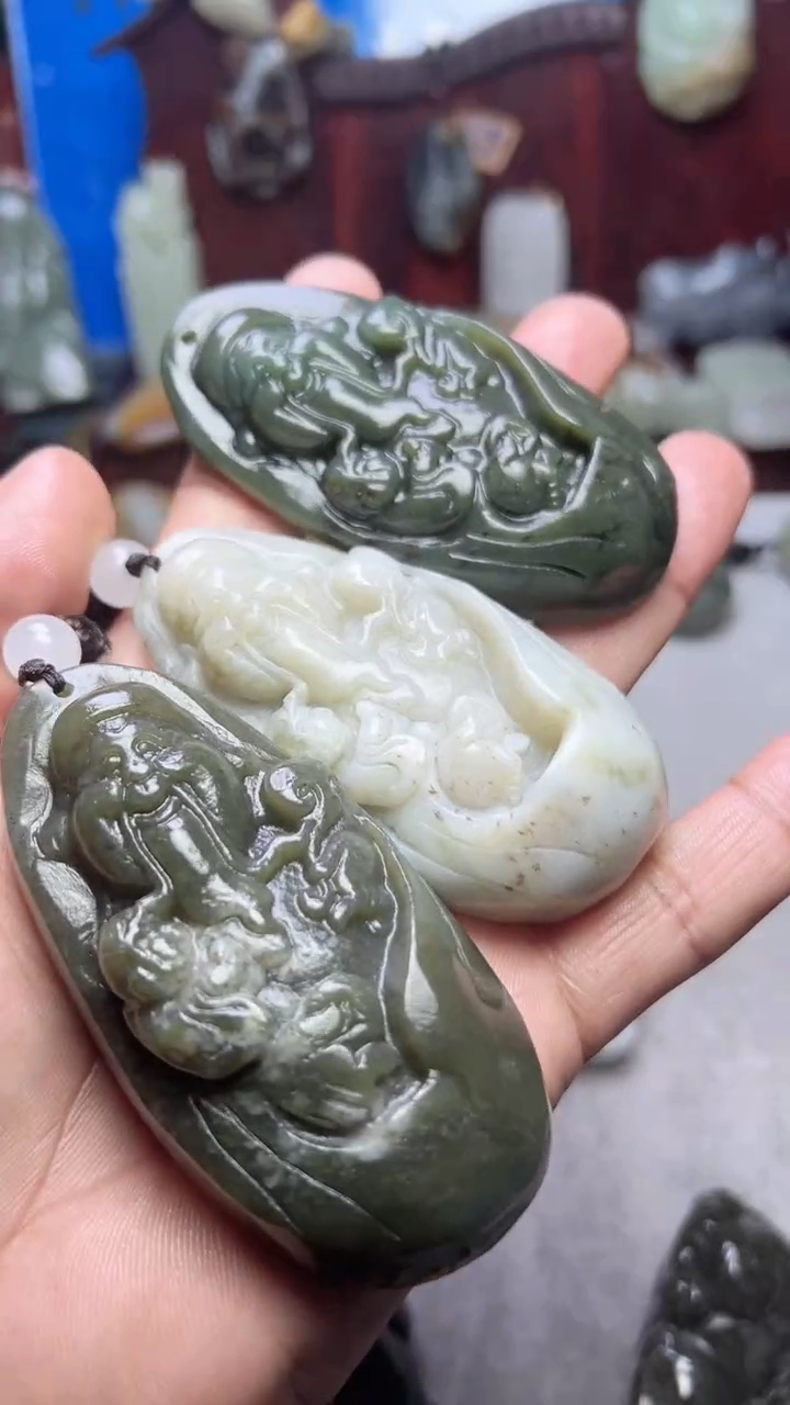 【闪购商品】和田玉把件未镶嵌3