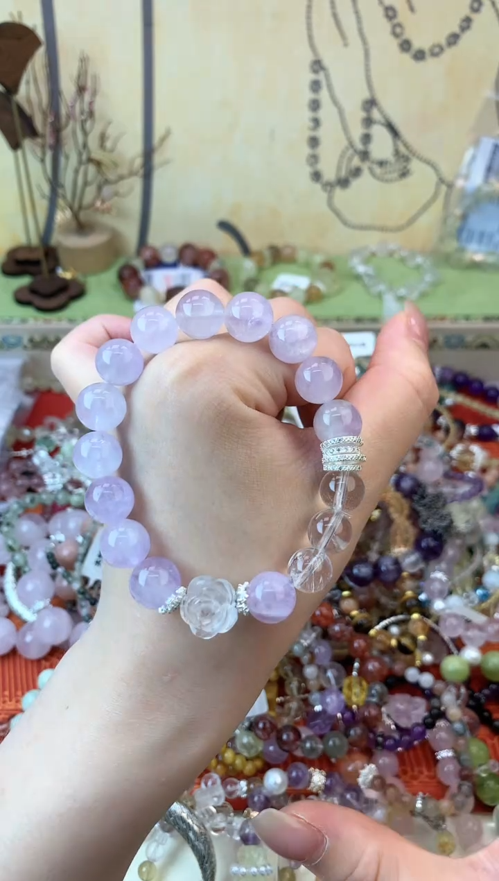 紫晶手链未镶嵌383手串