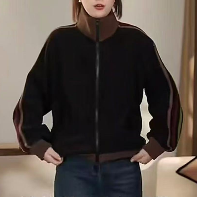 18645新款秋冬加绒休闲减龄宽松显瘦卫衣