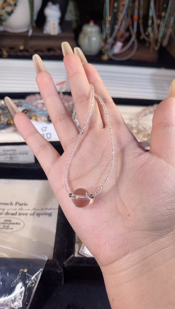 【闪购商品】水晶项链未镶嵌多样性发货其一