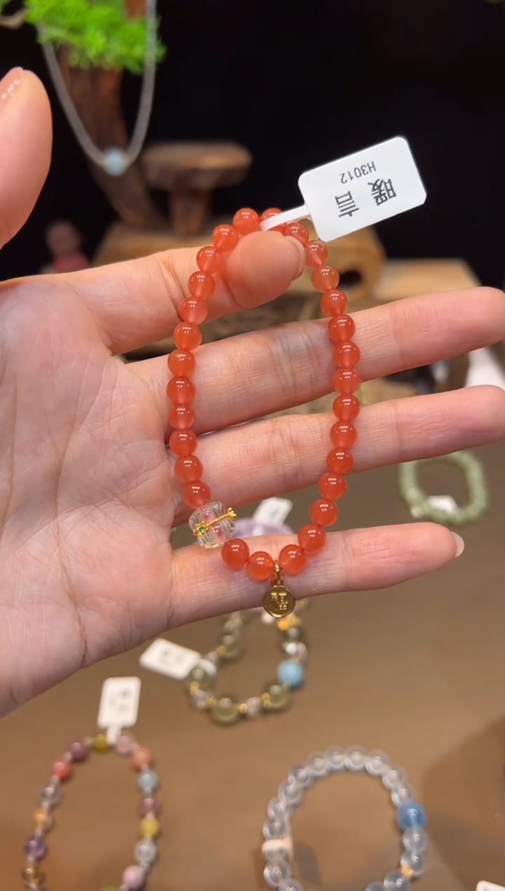 手饰玛瑙未镶嵌手饰@@H3012