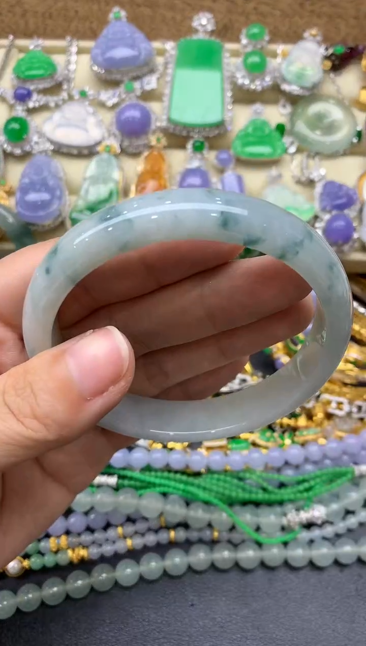 【闪购商品】翡翠手镯未镶嵌445-中国好珍宝