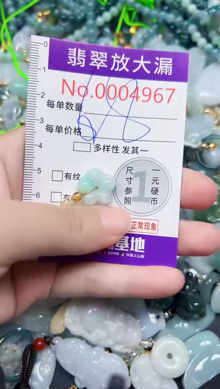 颈饰未镶嵌翡翠4967