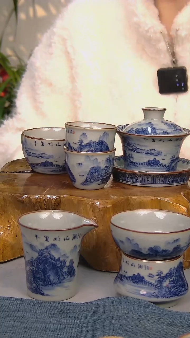 【闪购商品】简装家用款6件套 陶瓷家用茶具系列