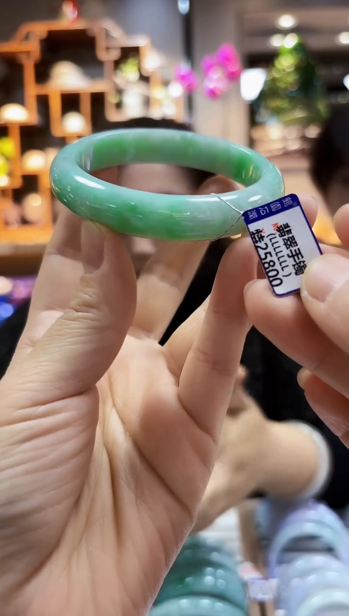 【闪购商品】翡翠颈饰未镶嵌58.9手镯