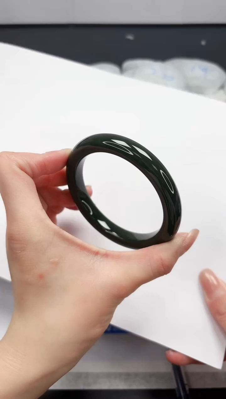 【闪购商品】和田玉手镯未镶嵌326-61.5