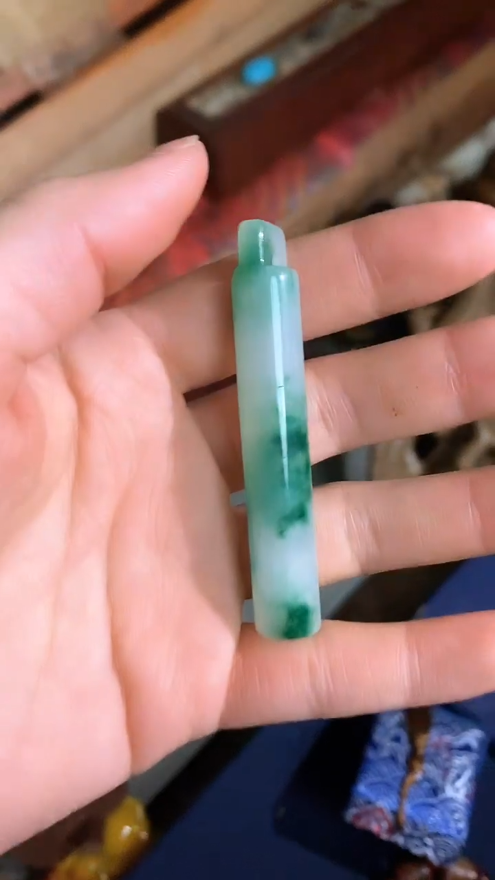 【闪购商品】翡翠吊坠(赠链)未镶嵌德诚精品专属摆件