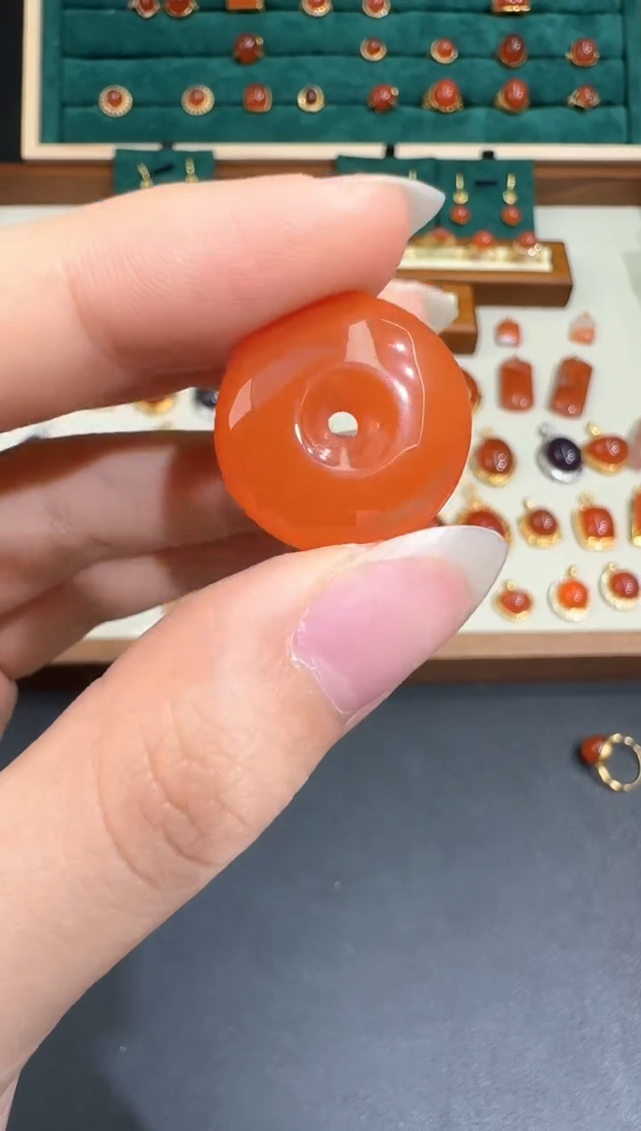 【闪购商品】南红玛瑙未镶嵌吊坠X0319-223-680