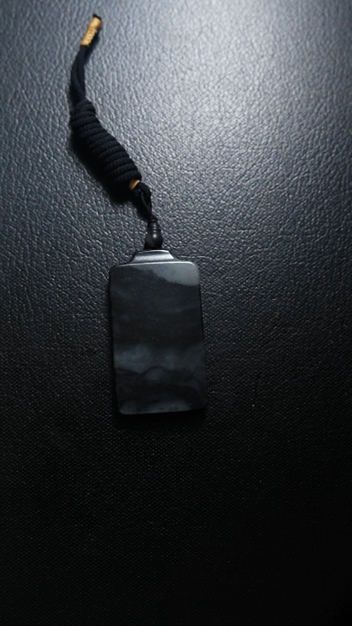 颈饰未镶嵌和田玉无事牌