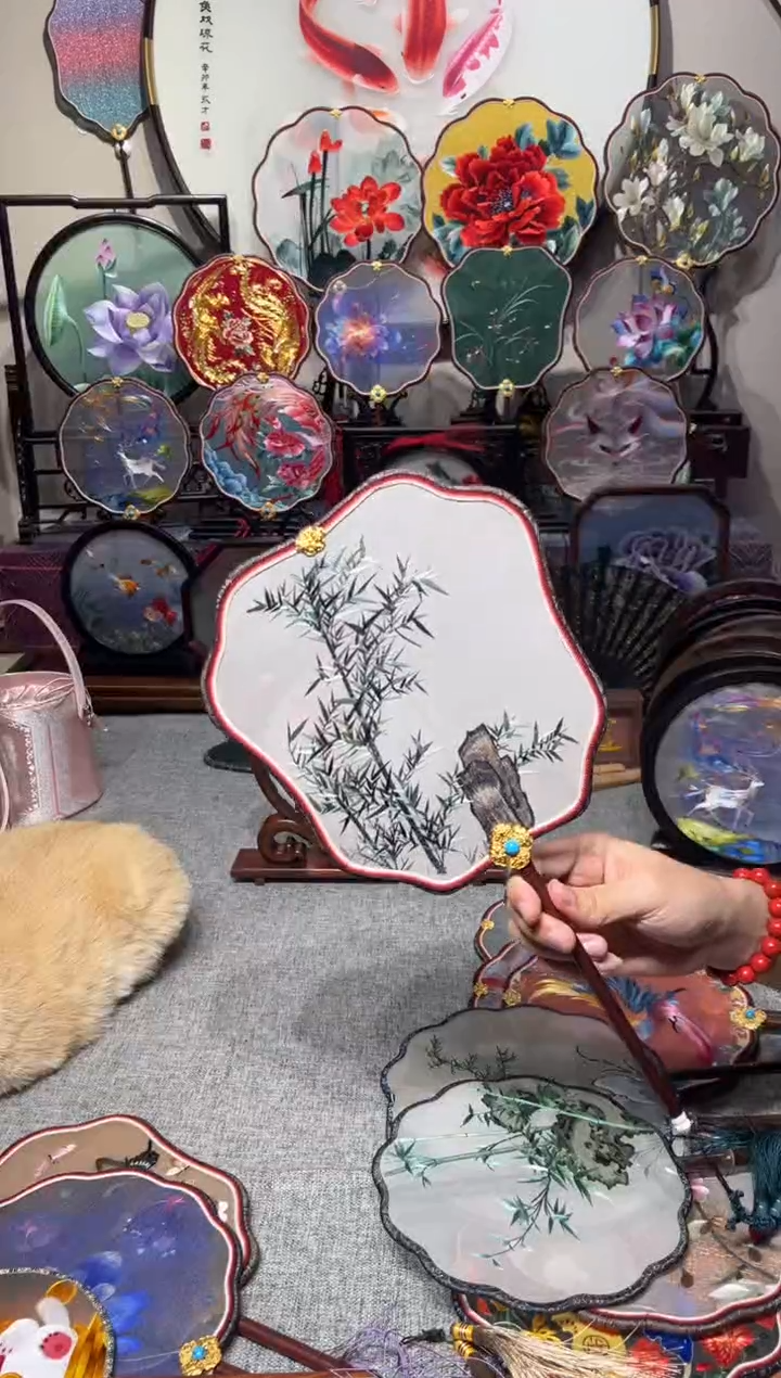 刺绣纯手工苏绣艺术品