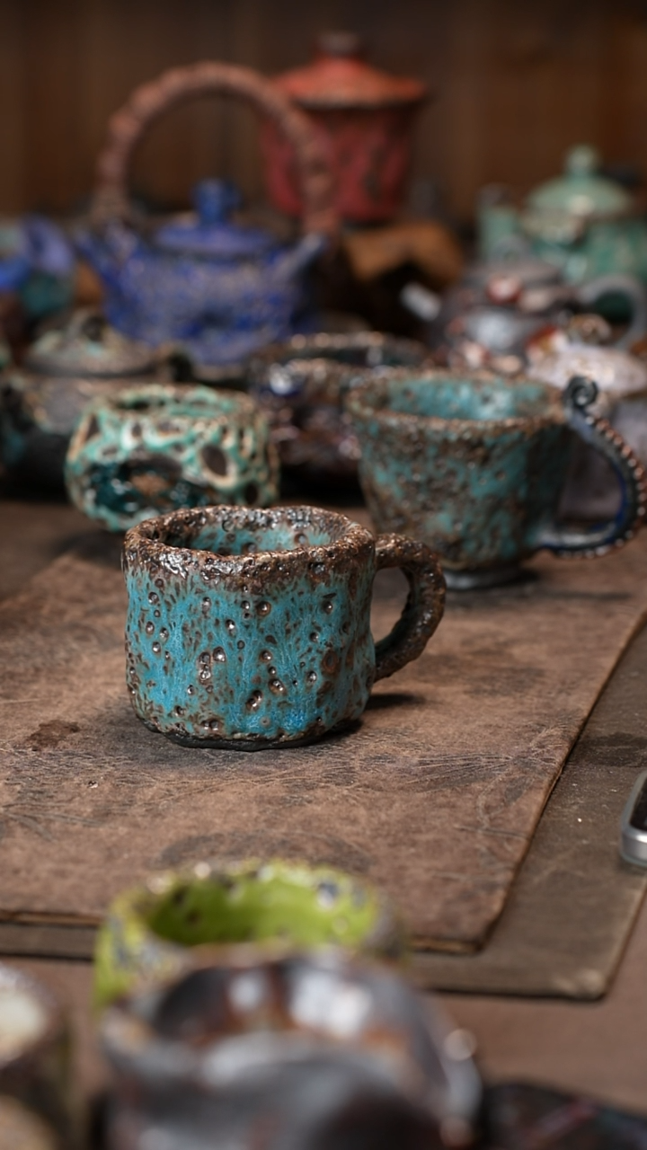 【闪购商品】景德镇柴烧志野杯