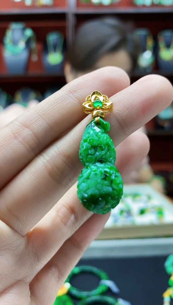 颈饰未镶嵌翡翠翡翠吊坠