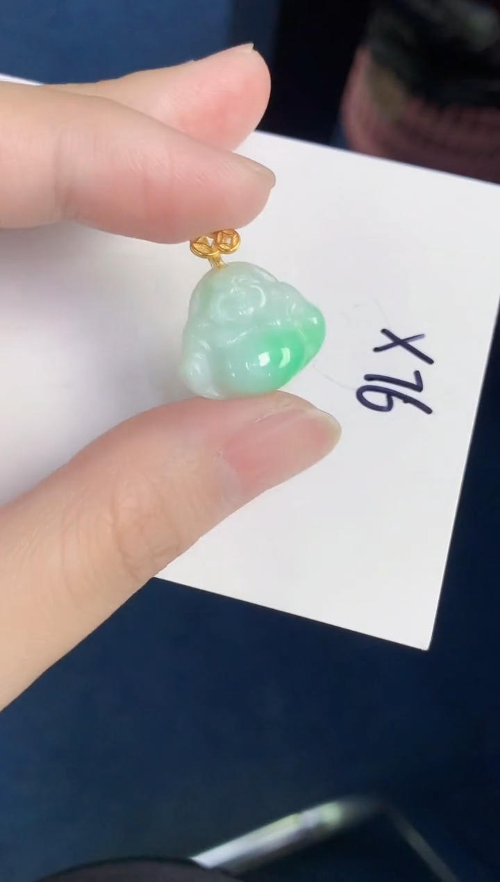 颈饰未镶嵌翡翠天然翡翠缅甸A货